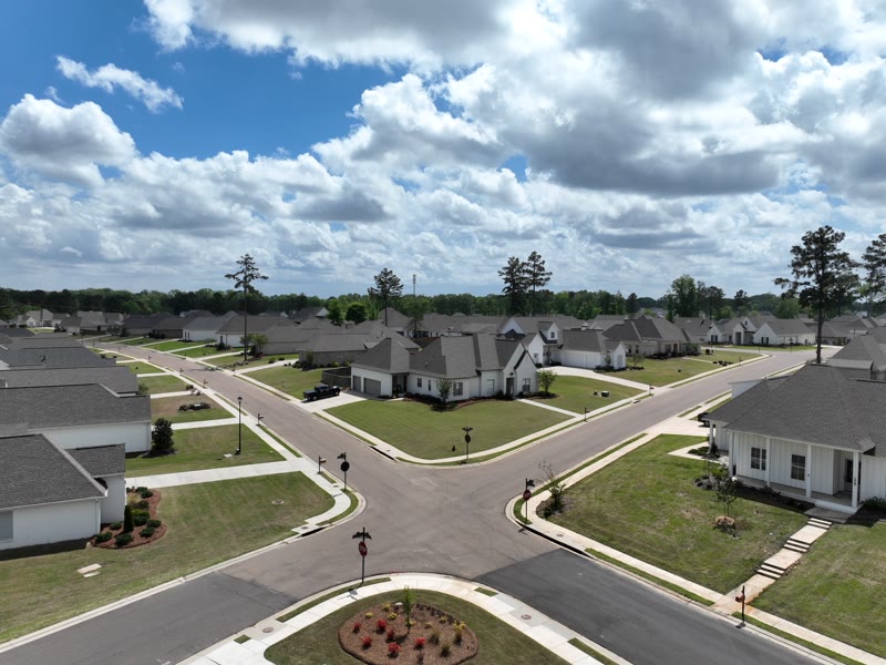 Thornberry home on a tree-lined street